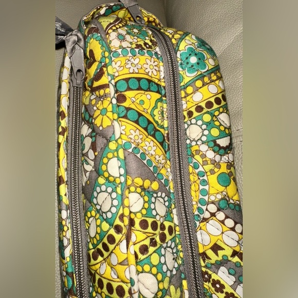 VERA BRADLEY Lemon Parfait Toiletry/Travel Bag - Picture 2 of 7